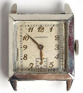 Longines Vintage Art Deco Swiss Hinged-Case Watch