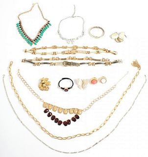 14 Assorted Vintage Costume Jewelry Articles