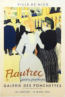After Toulouse-Lautrec (French, 1864-1901)- Litho