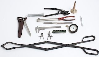 12 Vintage Industrial Tools & Instruments