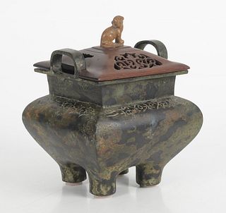 An Archaic Style Chinese Bronze Censer
