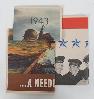 Three American WW2 Posters