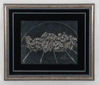 Salvador Dali "The Last Supper" Bas Relief