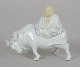 A Japanese Porcelain Figural Censer