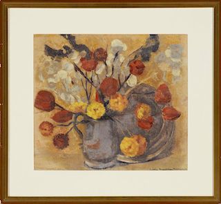 Floral Still Life by Arthur Musgrave (1878-1969)