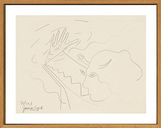 Wind by James Surls (b. 1943)
