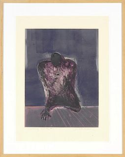 Crawling Entity #1 by Fritz Scholder (1937-2005)