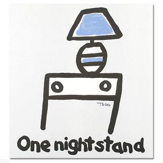 One Night Stand Limited Edition Lithograph by Todd Goldman, Numbered and Hand Signed with Certificate of Authenticity.
