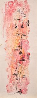 Dorothy Dehner Abstract Watercolor Painting