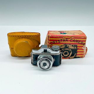 Vintage Japanese Crystar Subminiature Camera with Case
