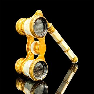 Iris Paris Opera Binoculars with Hand Wand, Mother of Pearl