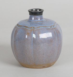 A Chinese Jun Ware Pottery Vase