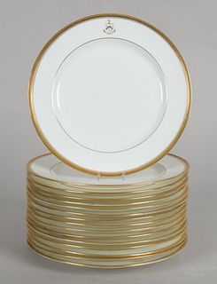 A Set of Royal Doulton Dinner Plates