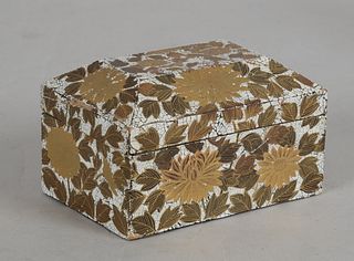 A Signed Japanese Lacquered Box