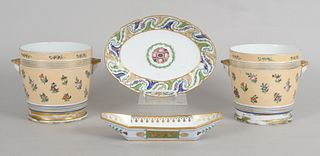A Group of French Porcelain Including Sevres