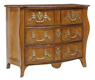 REGENCE STYLE FOUR-DRAWER COMMODE