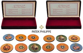Set Of Two Patek Philippe Coasters (Total Of 12 Coasters)