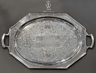 Wallace Silver Plated Coffee Service Tray
