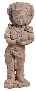 Javanese Terracotta Figure of a Female