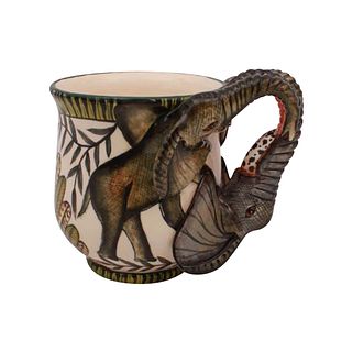 Elephant Mug by Ardmore Ceramics