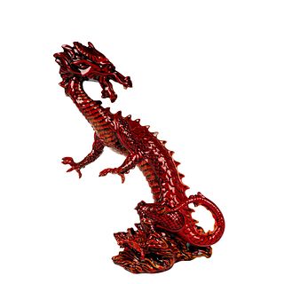 Royal Doulton Flambe Figurine, Shenlong Dragon BA32