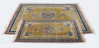 Two Chinese Rugs, 10ft x 8ft and 7ft x 4ft