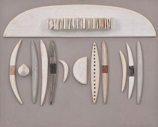 Andy Nelson Abstract Relief Sculpture