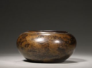 A bowl shaped copper censer,Qing Dynasty,China