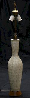 Danish Modern Ceramic Lamp