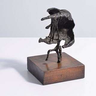 Abbott Pattison Bronze Abstract Sculpture
