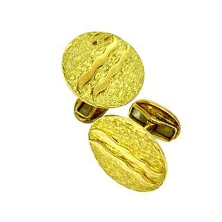 TIFFANY & CO Twins Gold Vintage Cufflinks