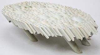 Lyall Sprong (South Africa) Reclaimed PVC Sculptural Low Table