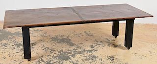 Rustic Artisan 10' Copper Clad Dining Table