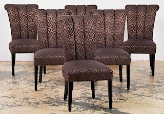 Set of 6 Contemporary Dining Room Chairs
