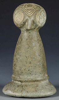 Taino Stone Owl Pestle (1000-1500 CE)