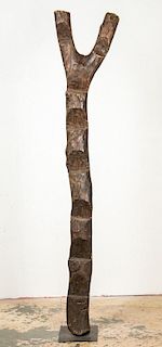 Old Dogon Ladder, Mali: 91.5" H (232 cm)