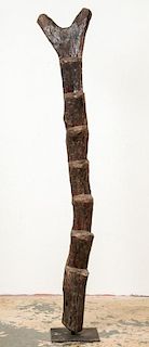 Old Dogon Ladder, Mali: 81.5" H (207 cm)