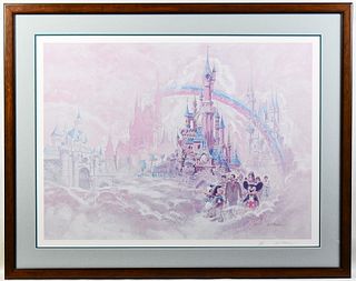 ED FRENCH  "THE SUN NEVER SETS ON THE DISNEY MAGIC" LIMITED EDITION PRINT