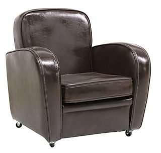 DIMINUTIVE CHILD'S UPHOLSTERED CLUB CHAIR