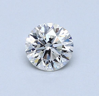 No Reserve GIA - Certified 0.57 CT Round Cut Loose Diamond G Color VS2 Clarity