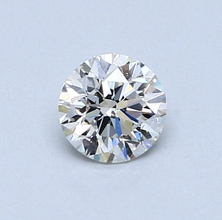 No Reserve GIA - Certified 0.50 CT Round Cut Loose Diamond D Color VS2 Clarity