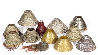 ASSORTED LAMP SHADES, UNCOUNTED LOT