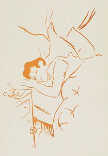 Toulouse Lautrec "Ta Bouche" Lithograph