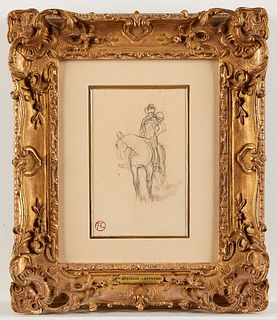 Attrib. Henri de Toulouse-Lautrec Sketch Drawing