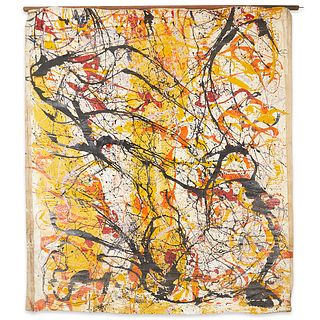 Very Large Painting Style of Jackson Pollock