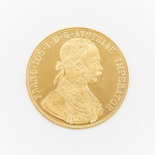 1915 4 Ducat Gold Austria Coin