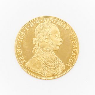 1915 4 Ducat Gold Austria Coin