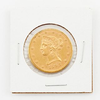 1893 $10 Liberty Head Gold Coin