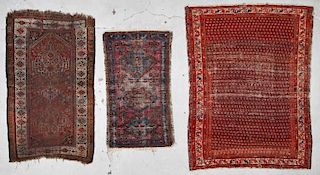 3 Antique Persian Rugs