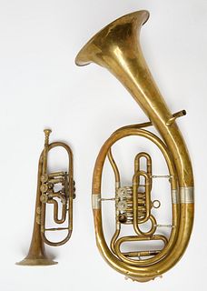Two Brass Instruments